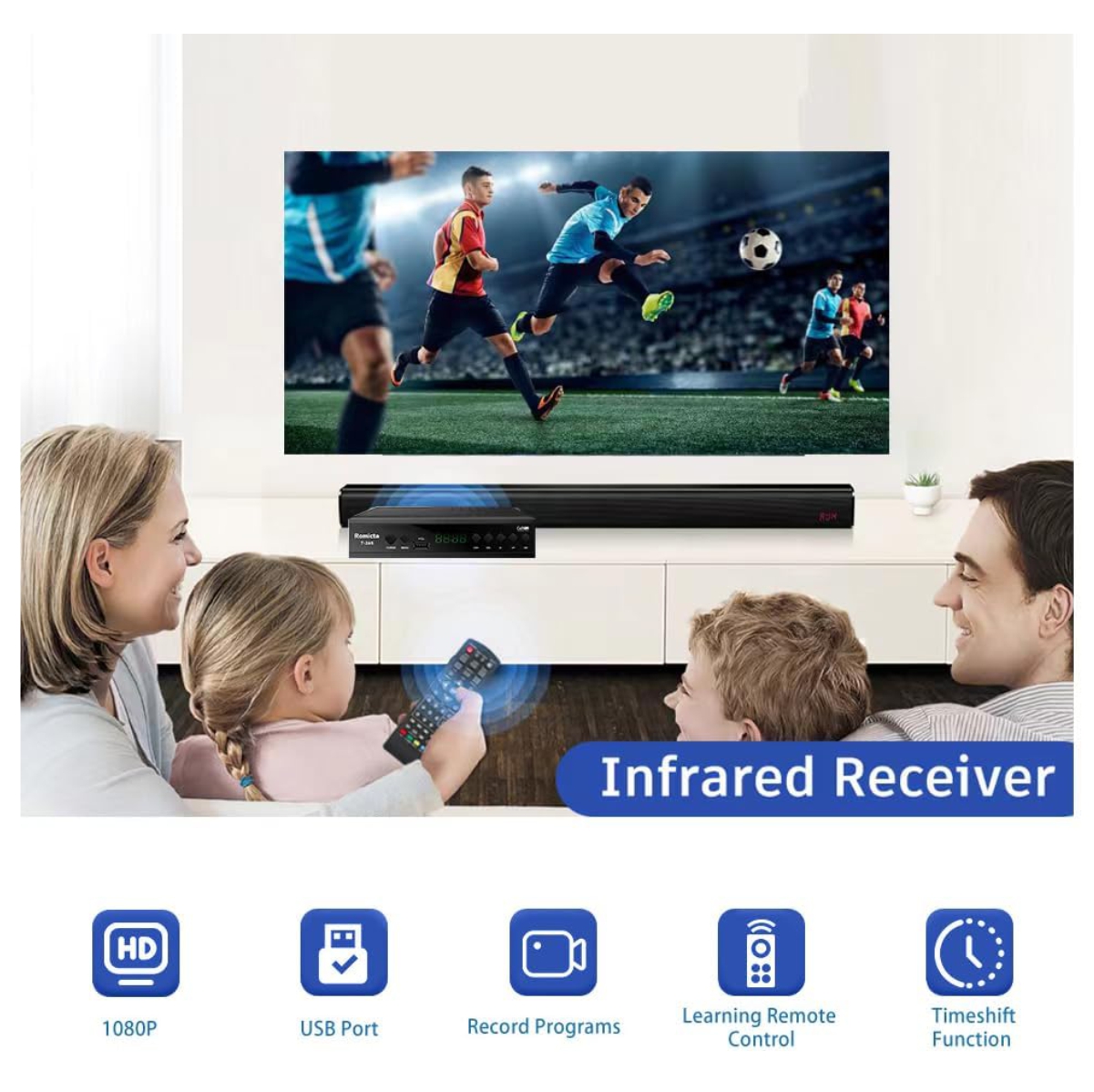 Decodificador Para Tv Receptor TDT